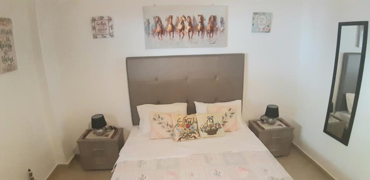 Maria Lemoni Swimming Pool Apartment Nea Skioni Bagian luar foto